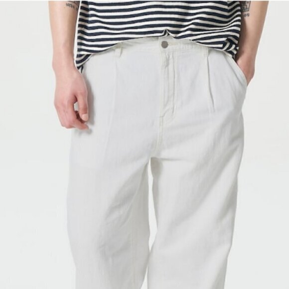 8 Seconds Wide Men's' Pants Ivory Color  size 70 - Picture 1 of 12
